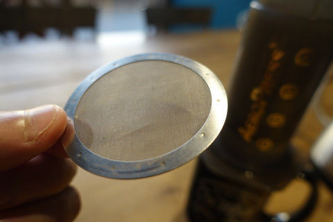 Aeropress metal filter