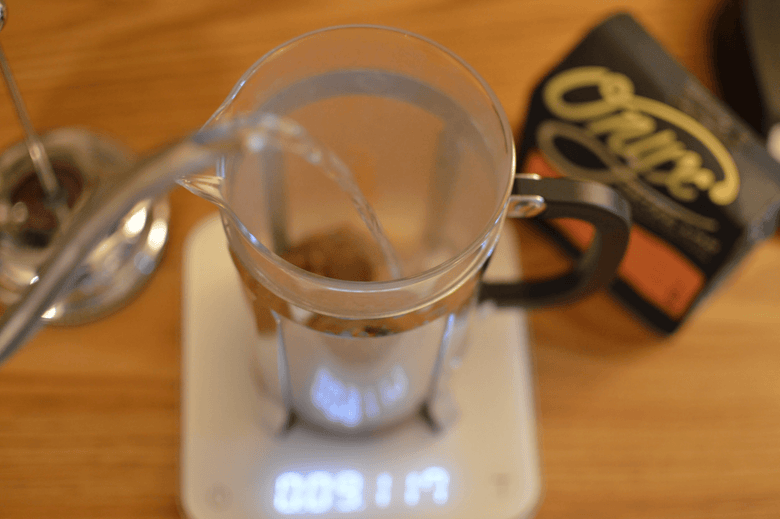 glass french press